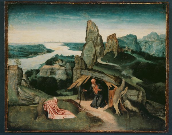 Иоахим патинир Святой Жером