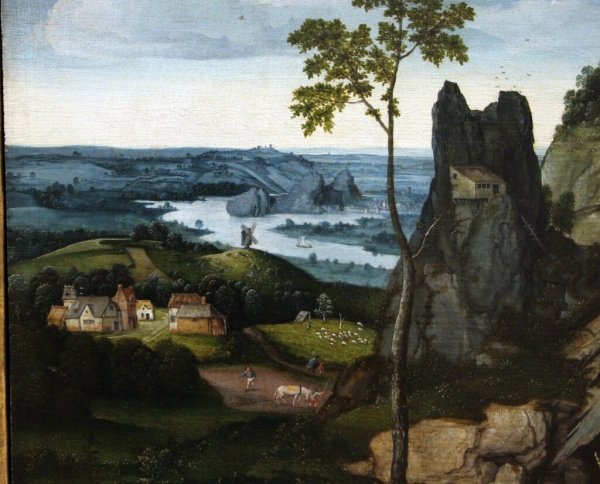 Иоахим патинир художник Святой Христофор