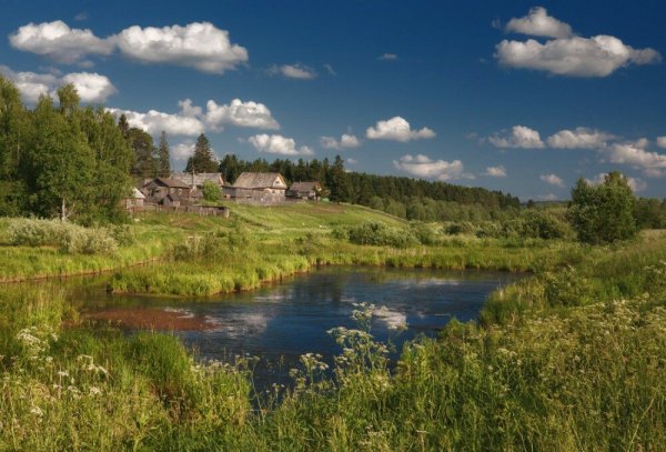 Река Юринка в Удмуртии