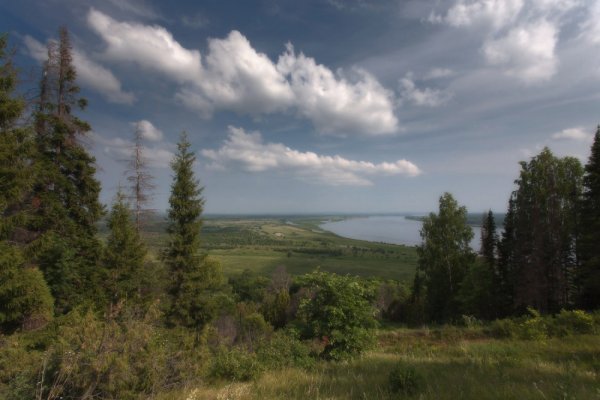 Удмуртия леса, холмы