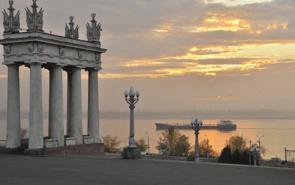 Красивые места в Волгограде пейзажных