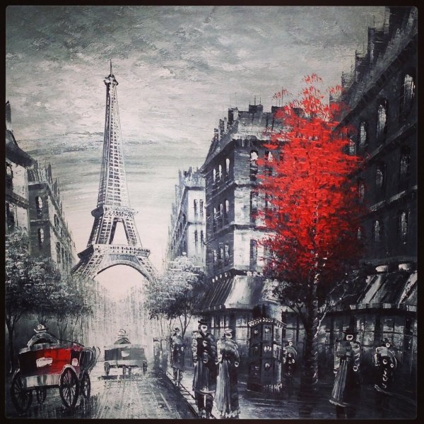 Эльфивая башня в Париже арт