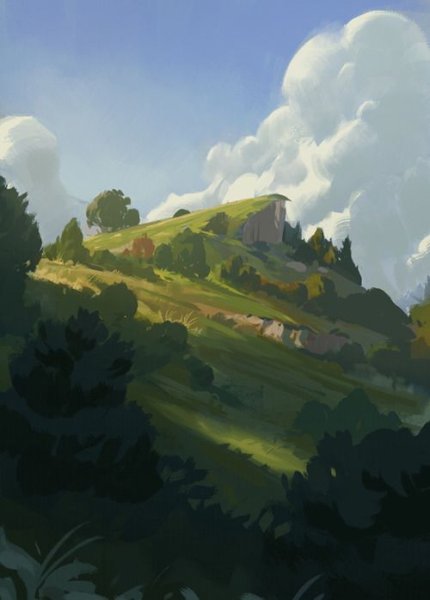 Горы референс