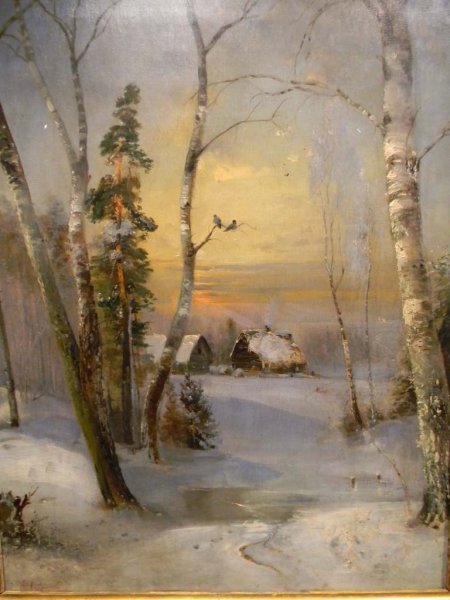 Алексей Кондратьевич Саврасов оттепель