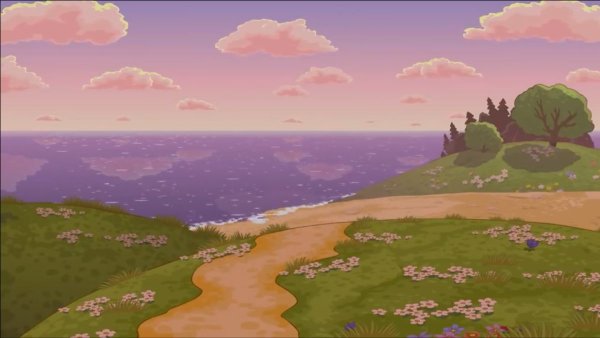 Поляна из смешариков