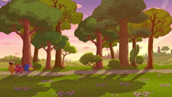 Смешарики лес