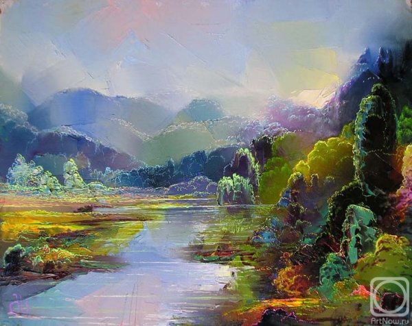 Гиви Сипрошвили пейзажи