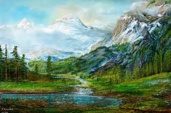 Картины Кослик Андре