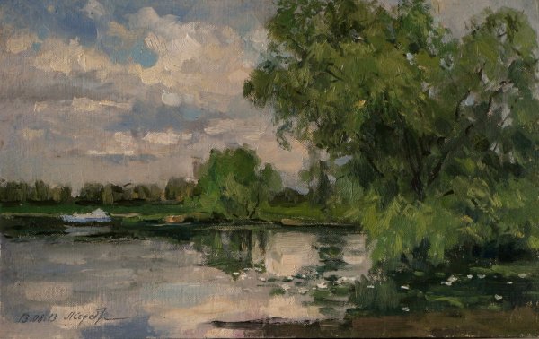 Этюды Репина пейзаж