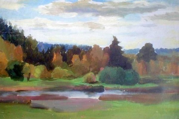 Этюд пейзажа