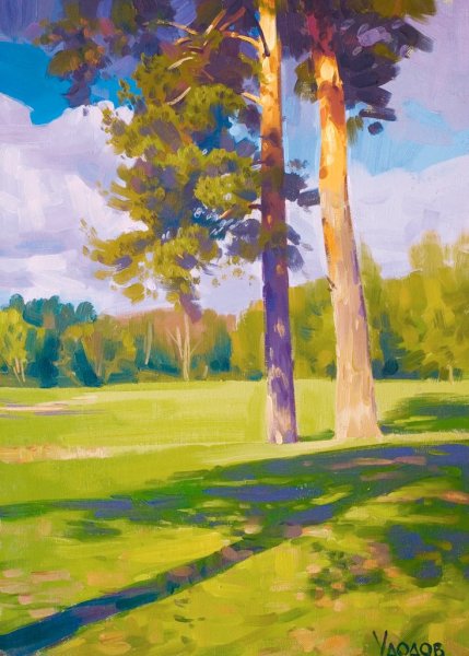 Этюды на состояние природы