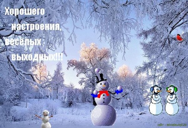 Хорошего зимнего настроения
