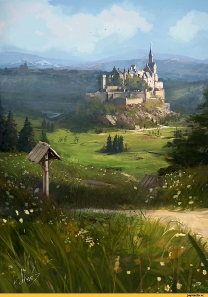 Замок фэнтези