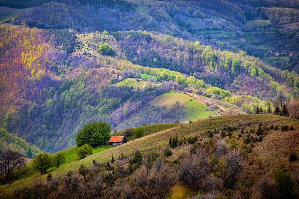 Сербия ландшафт