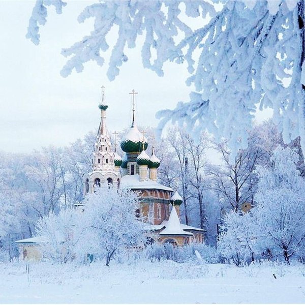 Новоиерусалимский монастырь зима