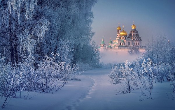 Доброе утро зима храм