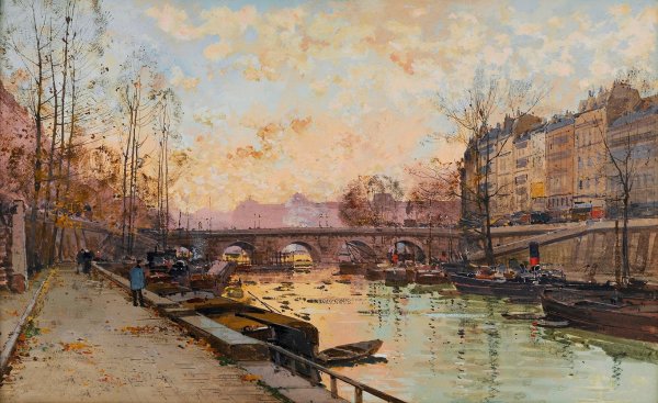 Художник Людмила Кондакова. Париж