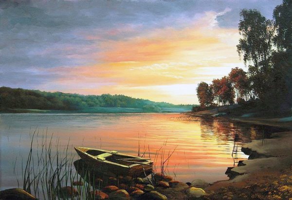 Художник пейзажист Басов Сергей