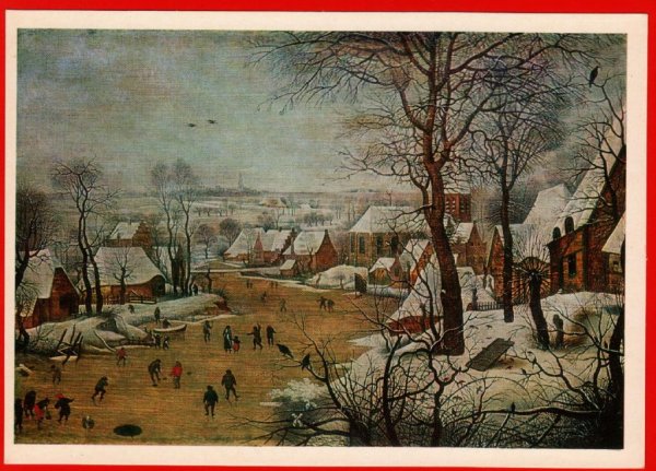 Питер брейгель зимний пейзаж