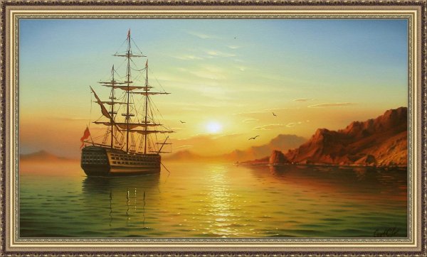 Художник Сергей Стоев морской пейзаж