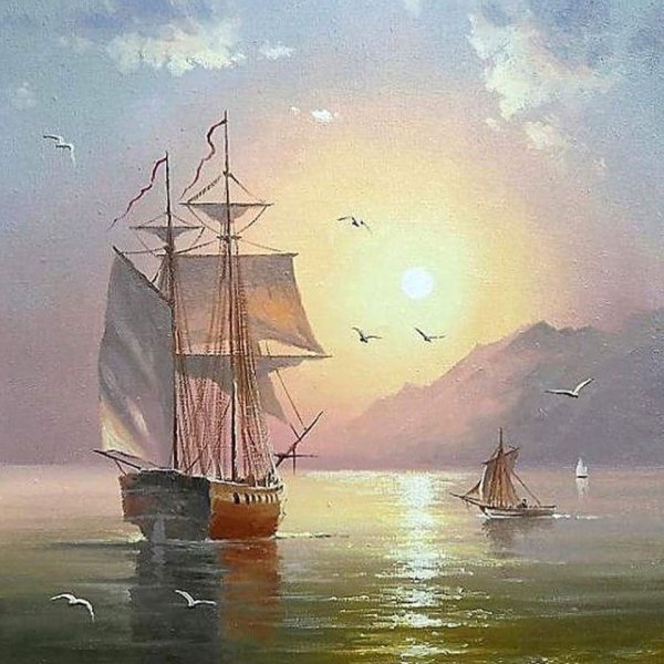 Художник маринист Максим Ильин