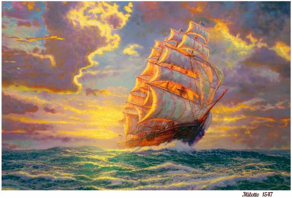 Thomas Kinkade художник-маринист