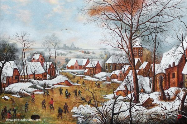 Художник Себастьян Вранкс пейзаж