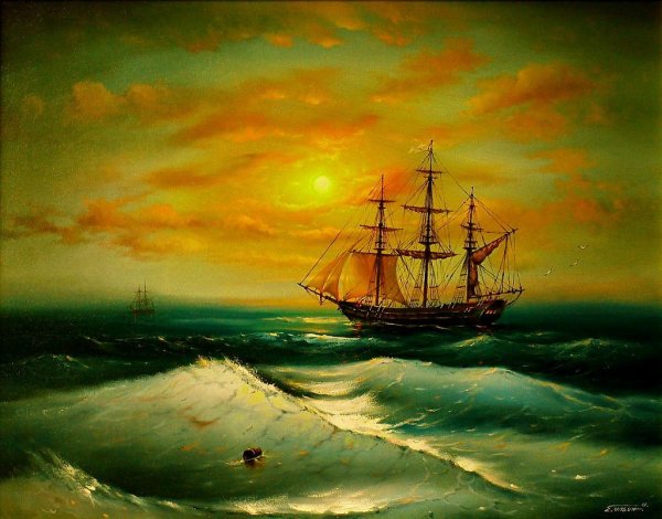 Джеймс Бреретон художник маринист