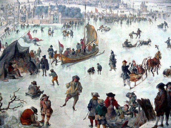 Питер брейгель зимний пейзаж