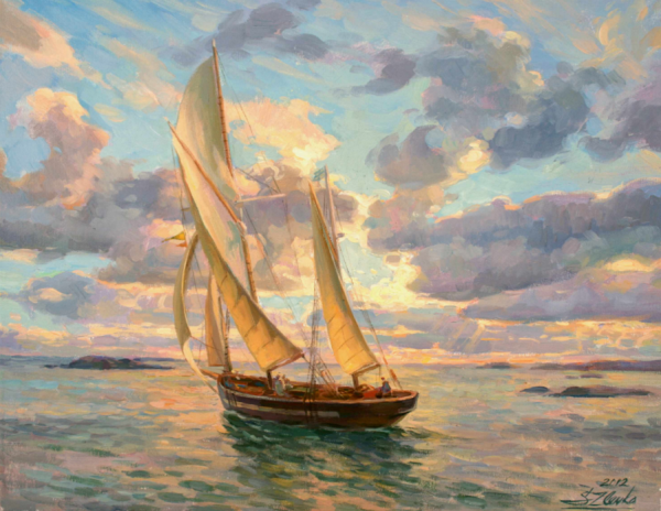 Кикель художник Фрегат