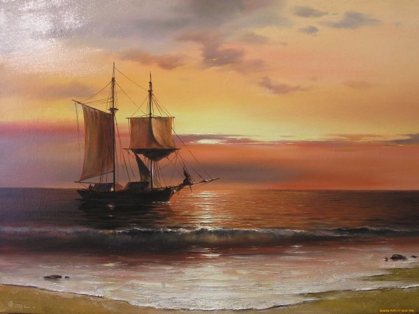 Сергей Стоев морской пейзаж