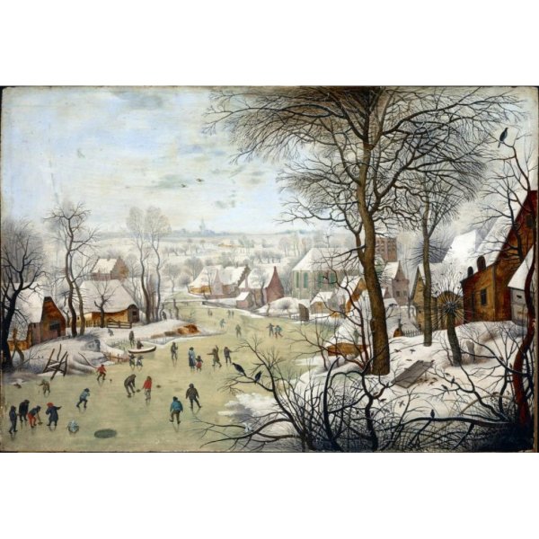 Питер брейгель старший зимний пейзаж