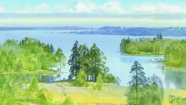 Рисунок на тему природа