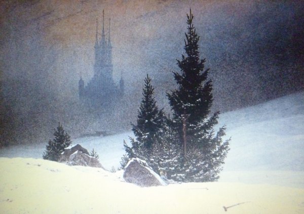 Каспар Фридрих зима