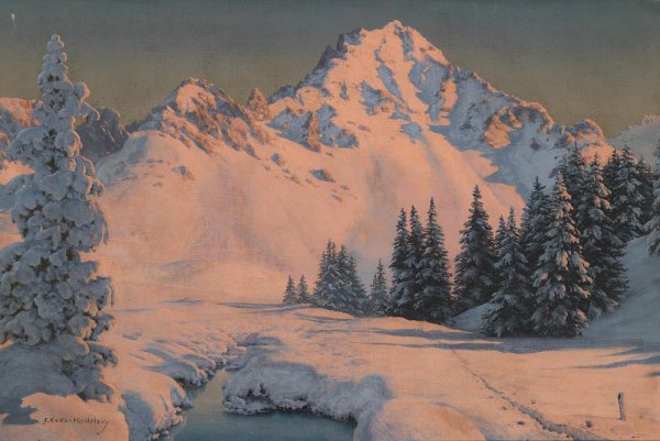 Пейзажи Албин Фридрих