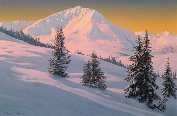 Пейзажи Албин Фридрих