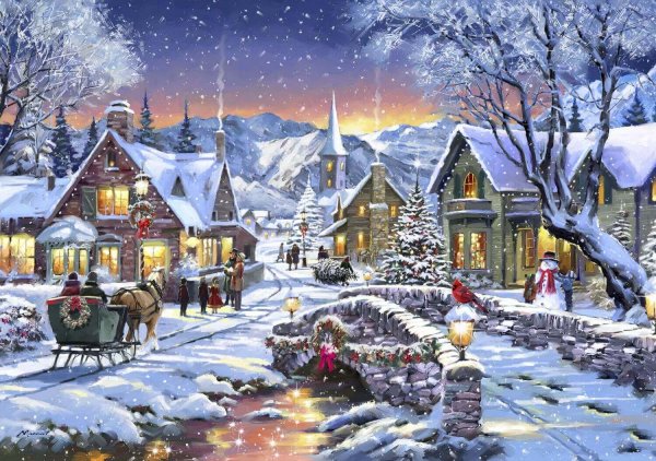 Марк Китли художник картины зима