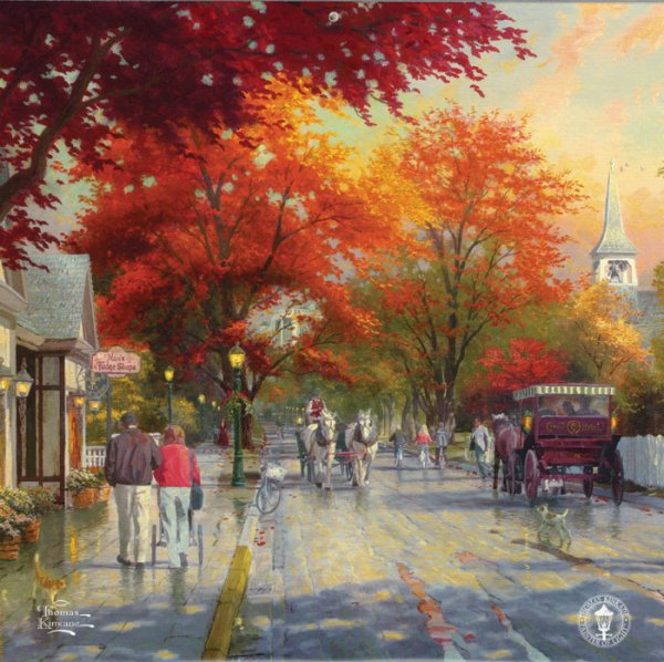 Томас Кинкейд Золотая осень