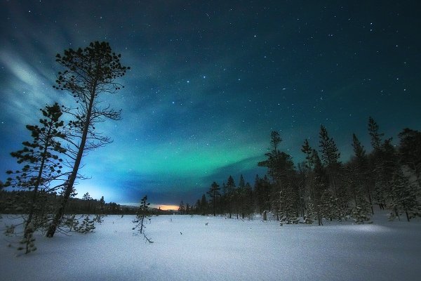Кольский полуостров зима