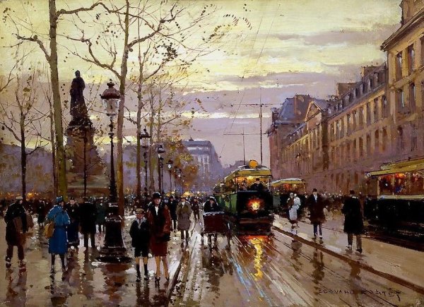 Edouard Leon Cortes картины