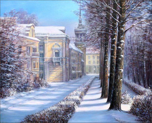 Акварель Алексей Шалаев