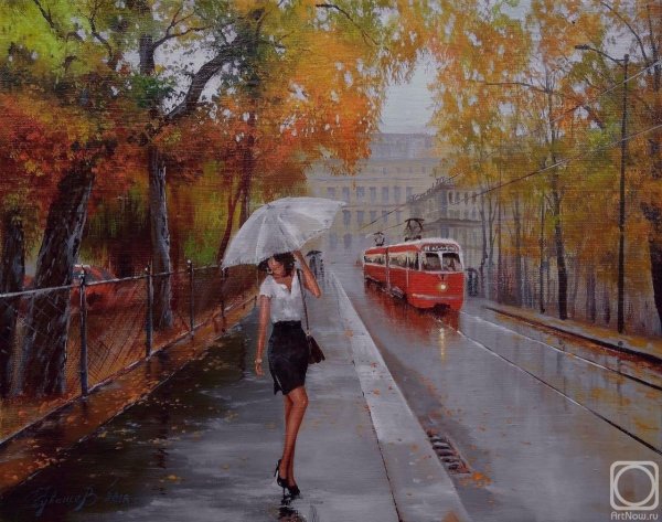 Пейзаж дождь