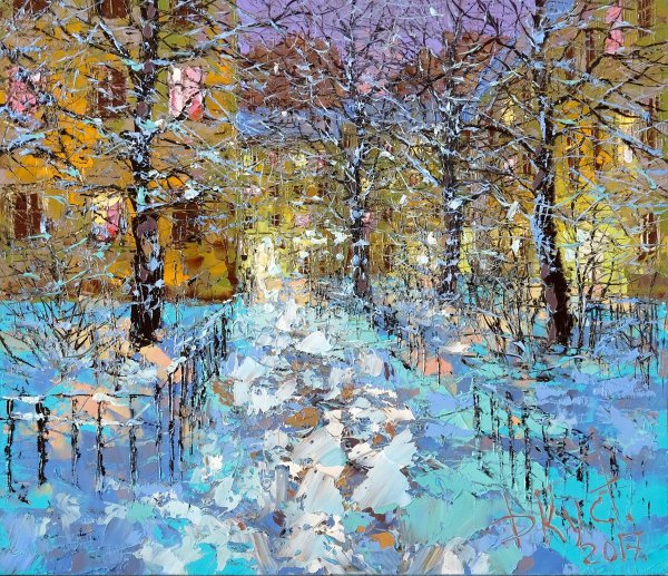 Художник Дмитрий Кустанович пейзаж