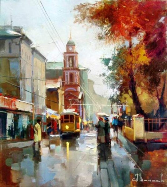 Живопись , Алексей Шалаев , пейзаж, Москва