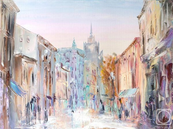 Московский Арбат картины художников