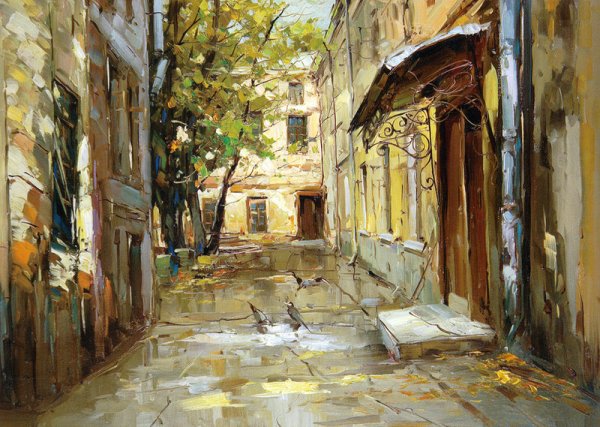 Александр Колотилов. Одесский дворик