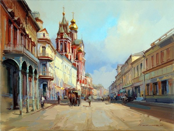 Живопись , Алексей Шалаев , пейзаж, Москва