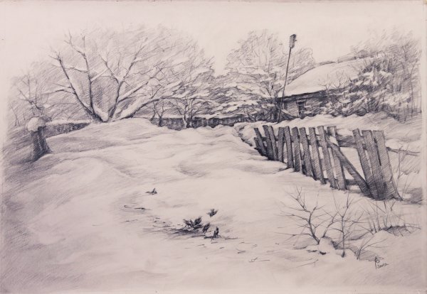 Гризайль деревня