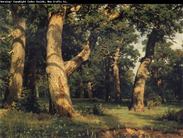 Шишкин прогулка в лесу 1869