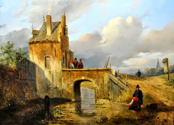 Шарль Лейкерт картины пейзаж